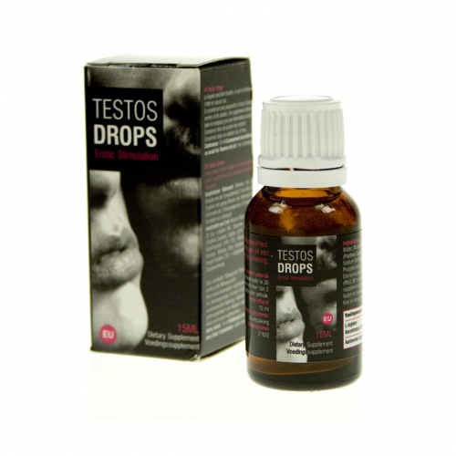 Testos Drops - 15ml - Rozbudzi Każdego Faceta
