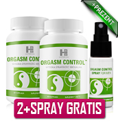 2op. Orgasm Control 120tab + Spray 15ml GRATIS! 2op. Orgasm Control 120tab + Spray 15ml GRATIS!
