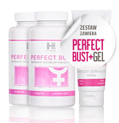 Zestaw 2op. Perfect Bust - 180 tab + 100ml Gel GRATIS!