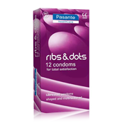 Pasante Ribs & Dots - 12 sztuk - Pr��ki i Wypustki