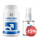 Penilarge 60tab + 50ml - 1msc-a kuracja na powiększanie penisa! (Tabletki + Spray)