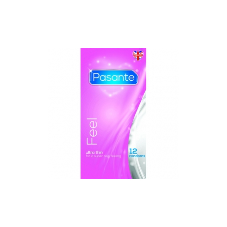 Kondomy Pasante Feel - 12 sztuk - Ultra Cienkie