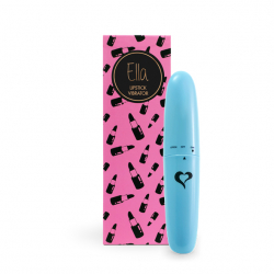 Ella Lipstick Vibrator - Blue