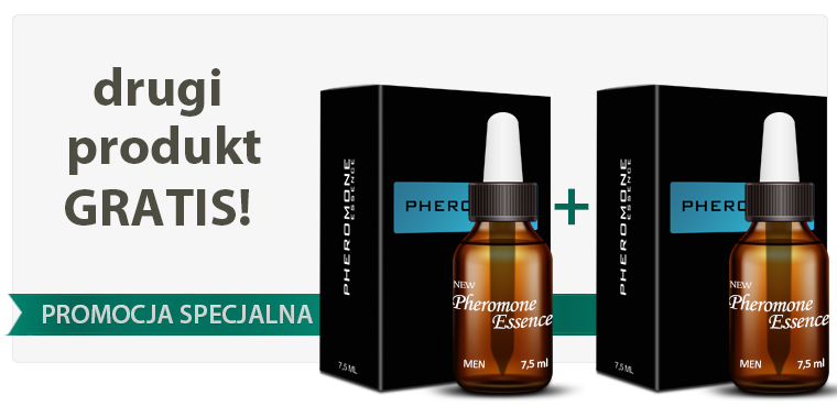 2x Pheromone Essence męskie - drugi produkt gratis!